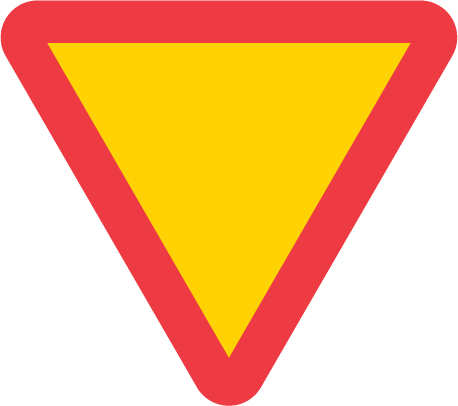 B1. Väjningsplikt
